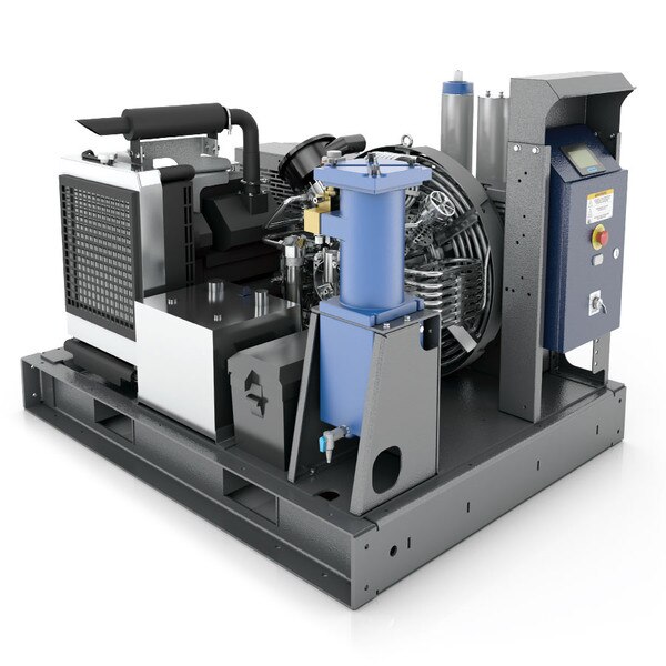 H18D Bauer Compressors Engine Driven H18D High Pressure Breathing